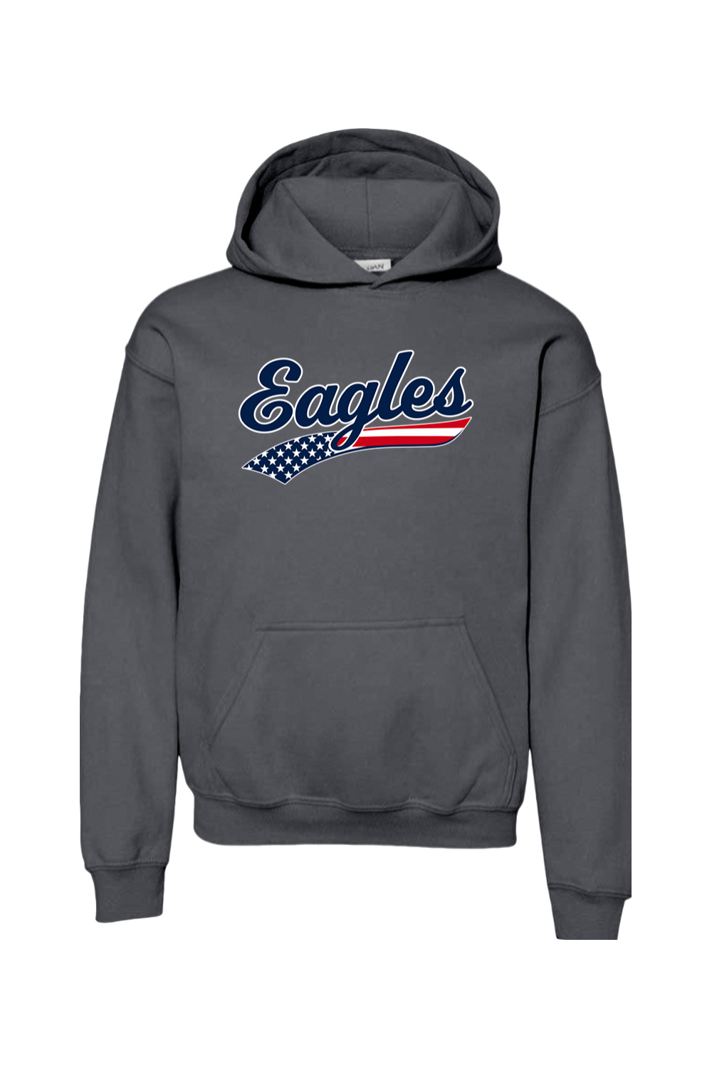 Watervliet Eagles Baseball DTF Youth Heavy Blend Hooded Sweatshirt