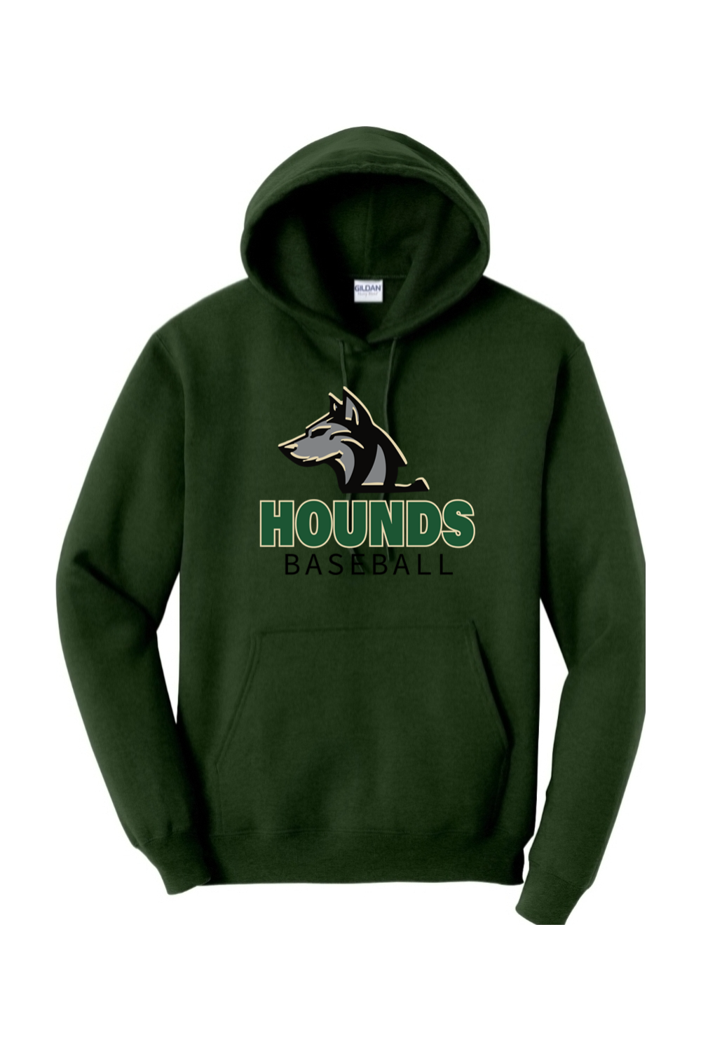 Hounds Baseball Heavy Blend Hooded Sweatshirt