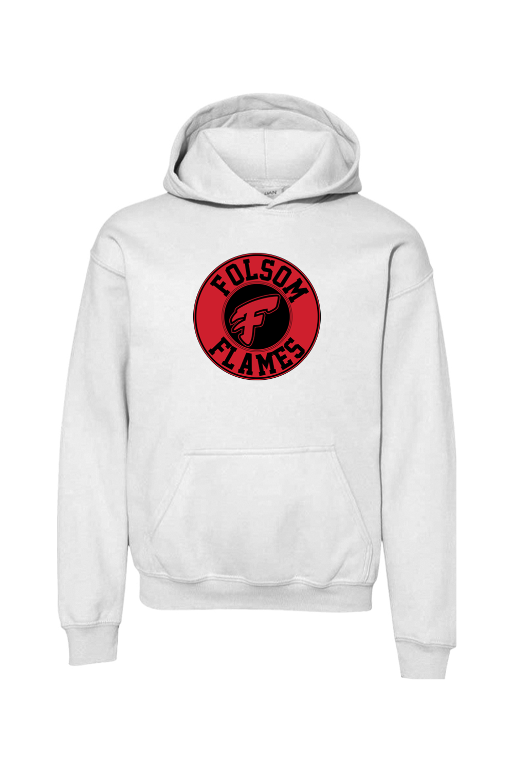 Folsom Flames Youth Heavy Blend Hooded Sweatshirt