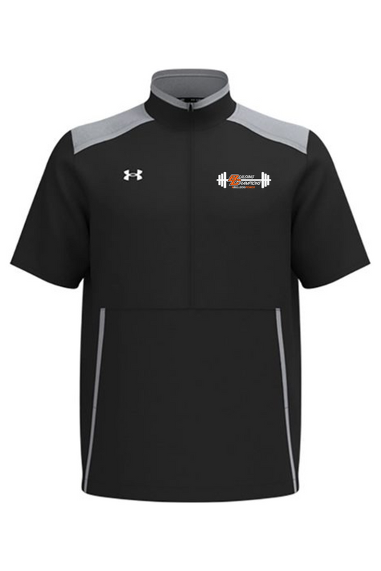 Bulldog Power DTF Under Armour Men's Motivate 3.0 Short Sleeve Half-Zip
