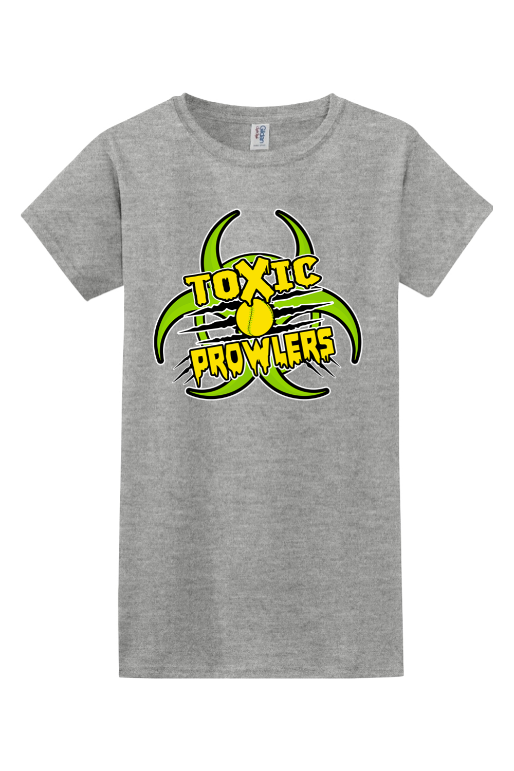 Toxic Prowlers Softball Softstyle Ladies' T-Shirt
