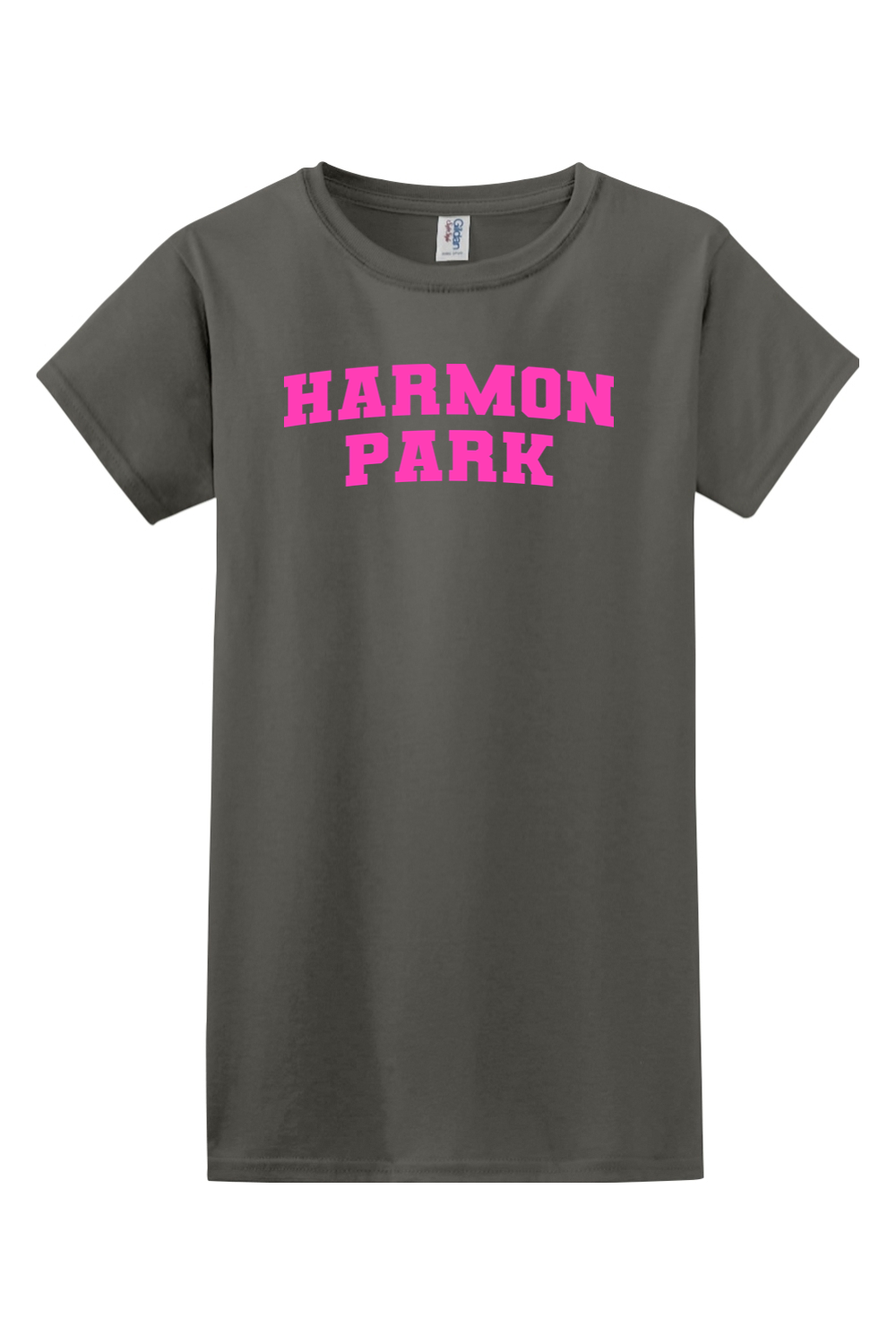Harmon Park Softstyle Ladies' T-Shirt Shoulder Logo
