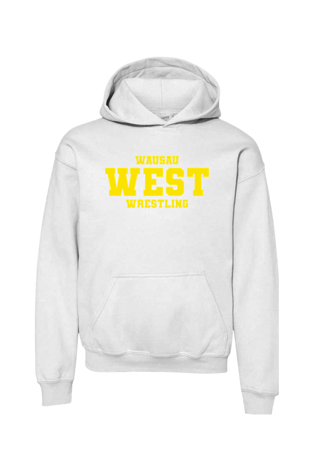 Wausau West Youth Wrestling DTF Heavy Blend Hooded Sweatshirt