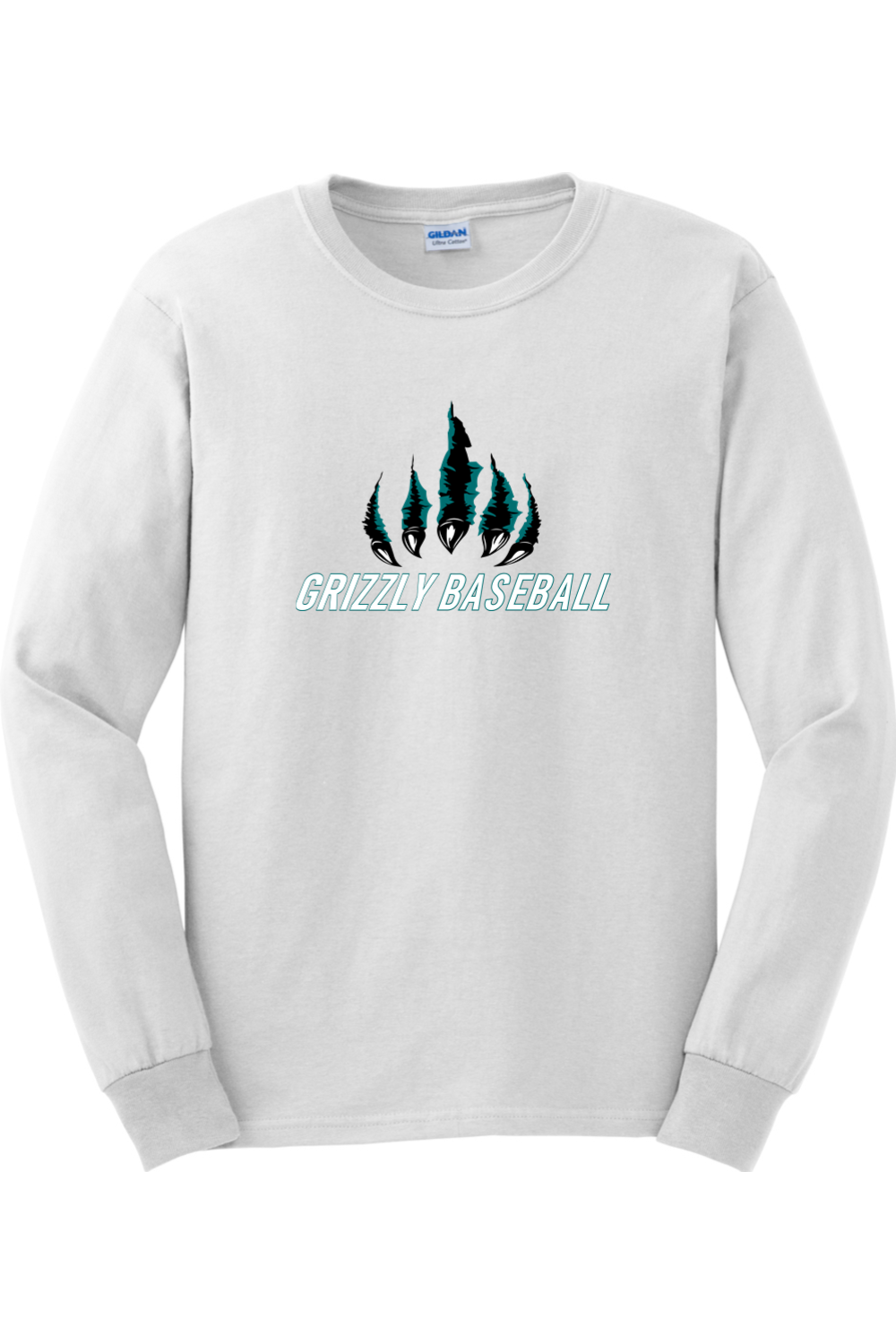 Grizzly's Baseball Ultra Cotton Cotton Long Sleeve T-Shirt