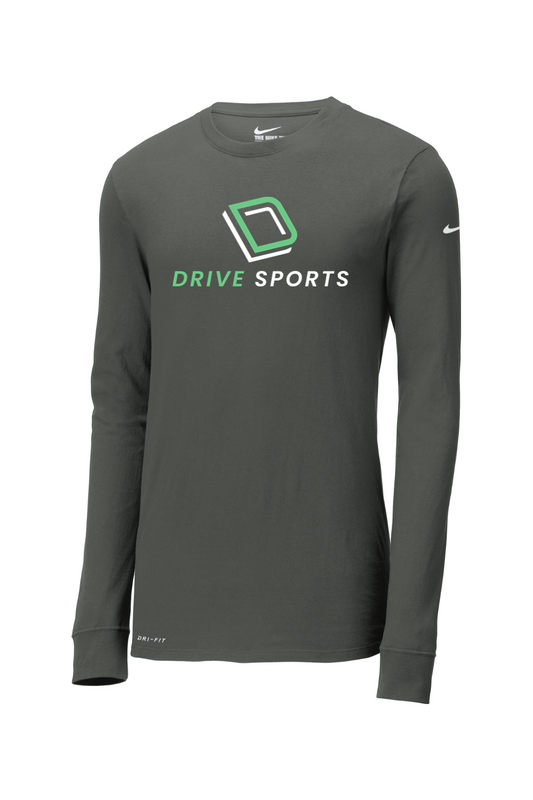 Drive Sports DTF Nike Dri-FIT Cotton/Poly Long Sleeve Tee