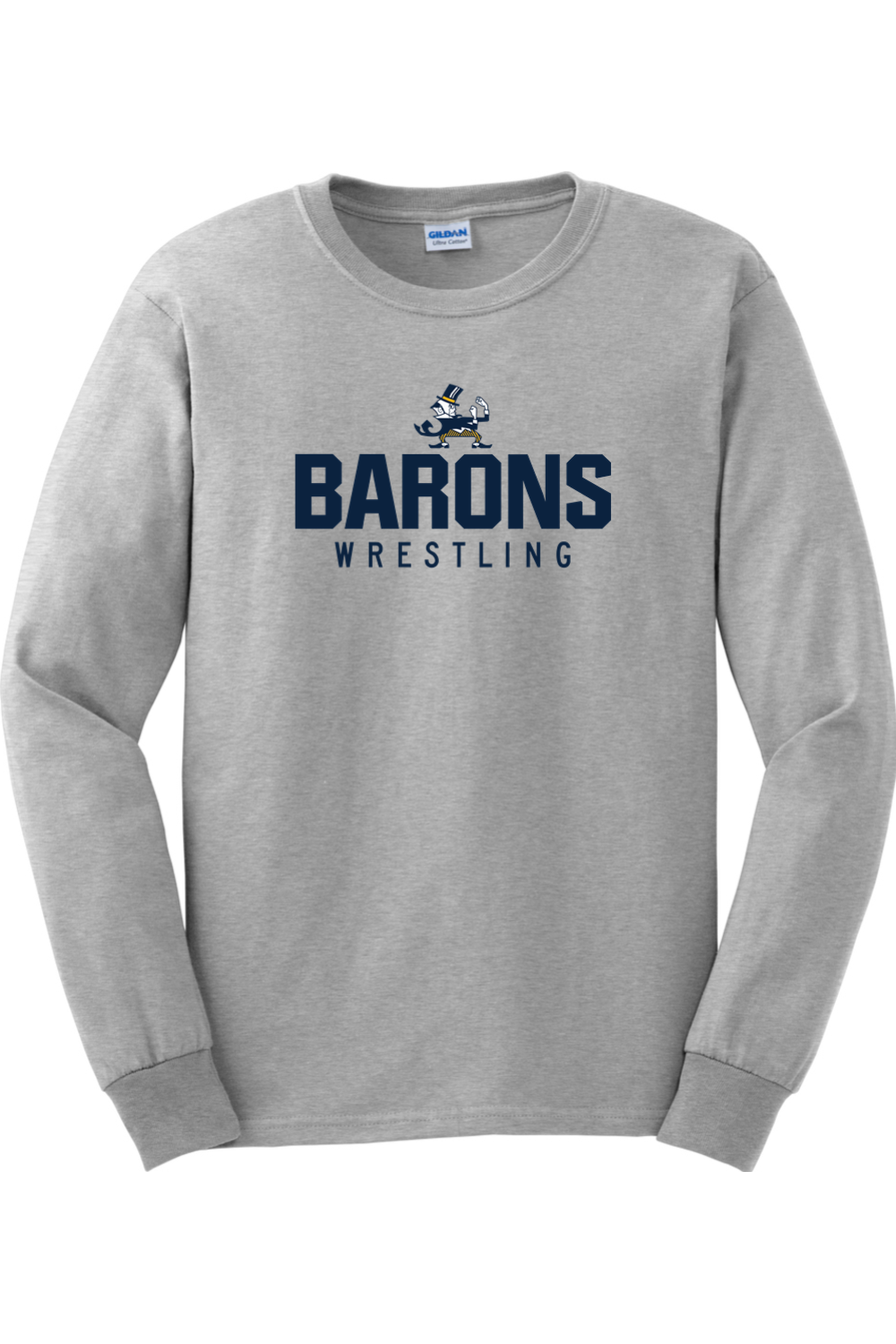 B-CC Wrestling DTF Ultra Cotton Long Sleeve T-Shirt