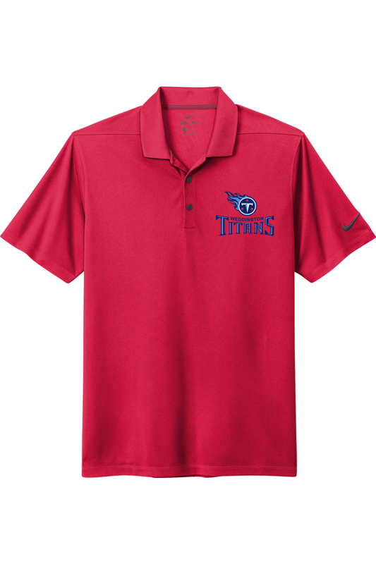 Weddington Titans Football DTF Nike Dri-FIT Micro Pique 2.0 Polo
