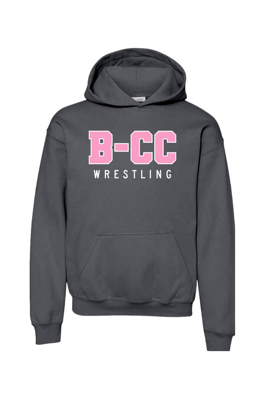 B-CC Wrestling DTF Youth Heavy Blend Hooded Sweatshirt