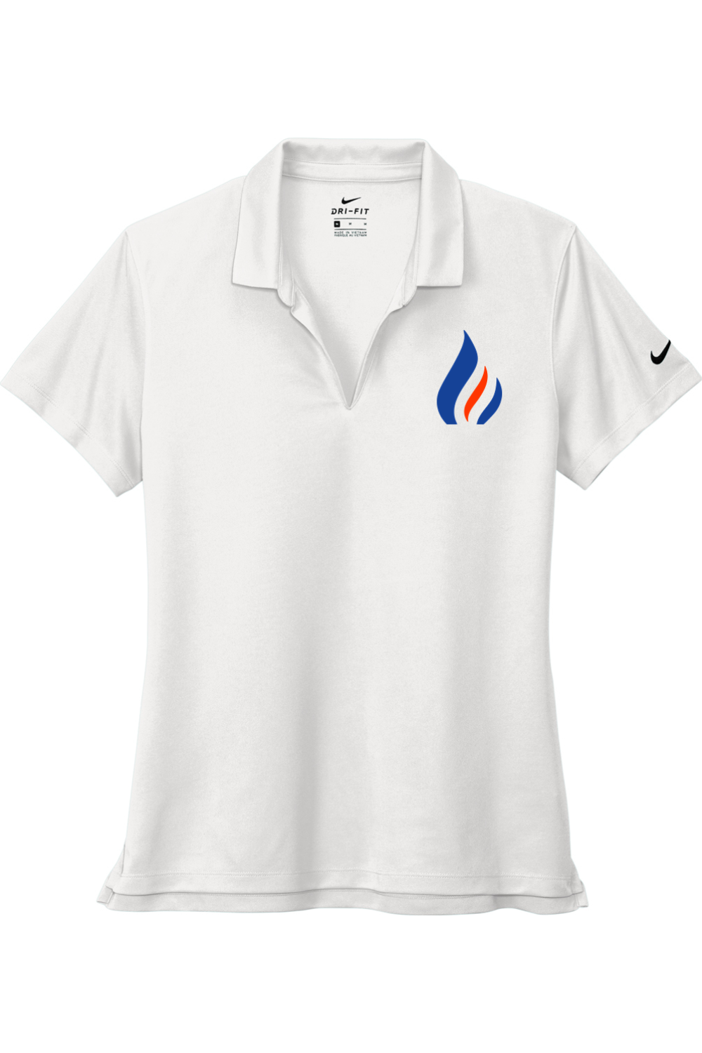 Flames MI Team DTF Nike Ladies Dri-FIT Micro Pique 2.0 Polo