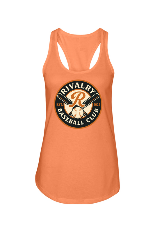 Rivalry Baseball DTF Ladies Racerback Tank