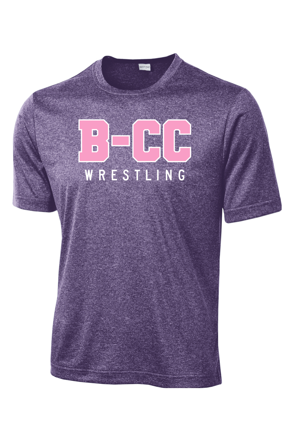 B-CC Wrestling DTF Heather Contender Tee