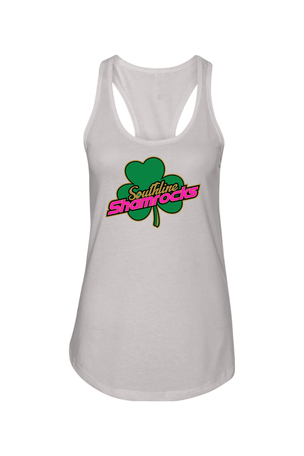 Shamrocks Softball Ladies Racerback Tank