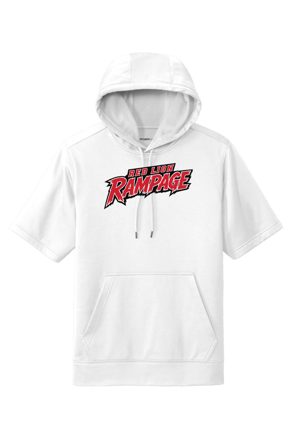 Red Lion Rampage DTF Fleece Short Sleeve Hooded Pullover