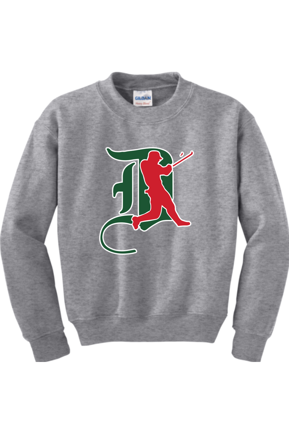 Junior Dans Baseball Youth Heavy Blend Crewneck Sweatshirt