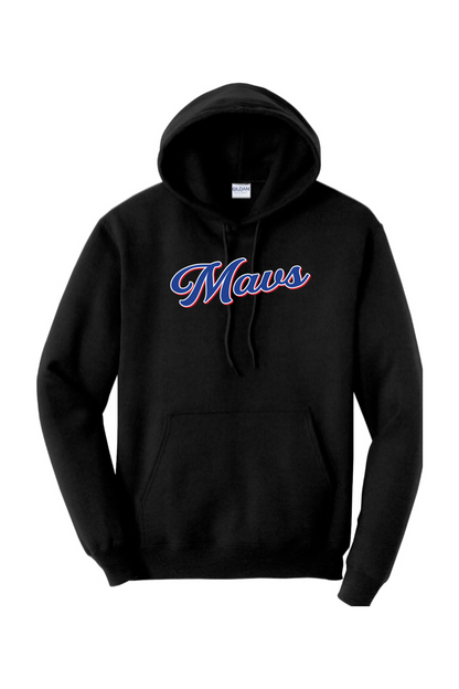 Maverick Manchester Baseball Heavy Blend Hooded Sweatshirt Name and Number