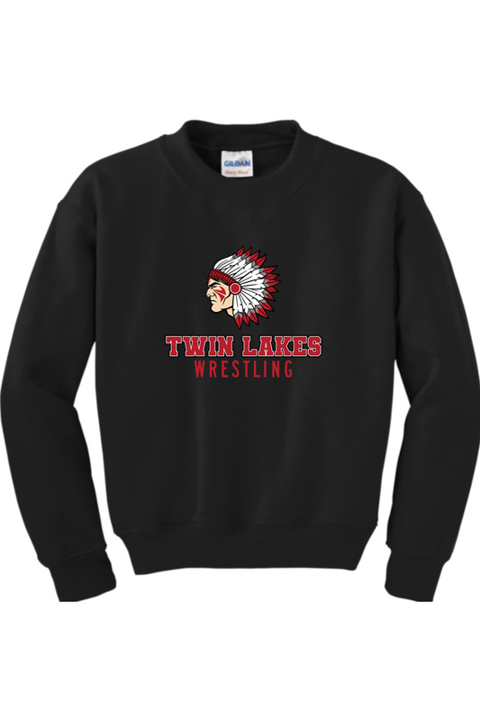 Twin Lakes Wrestling DTF Youth Heavy Blend Crewneck Sweatshirt