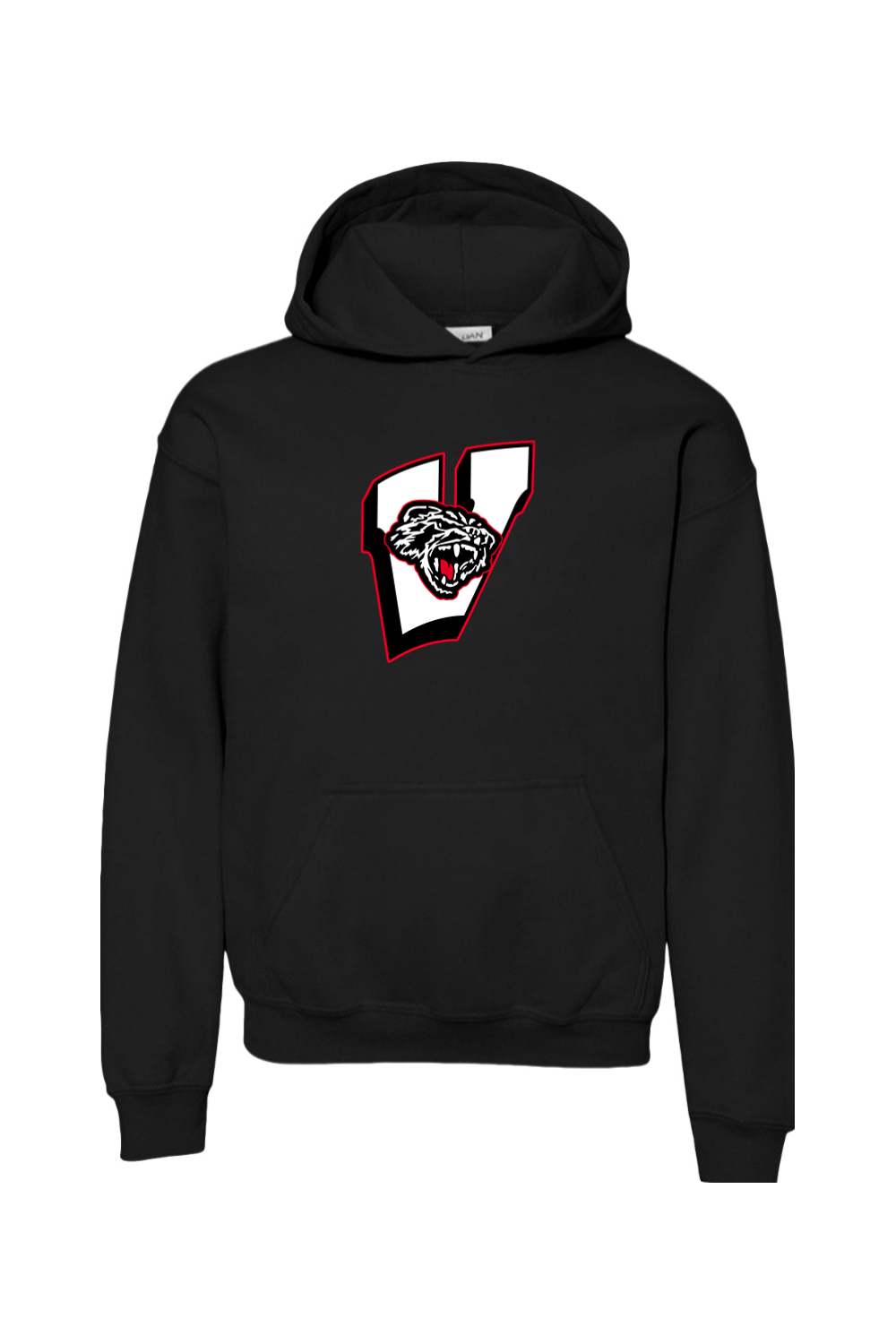 Vestaburg Football DTF Youth Heavy Blend Hooded Sweatshirt