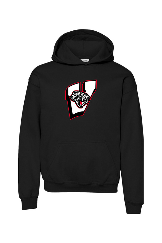 Vestaburg Football DTF Youth Heavy Blend Hooded Sweatshirt
