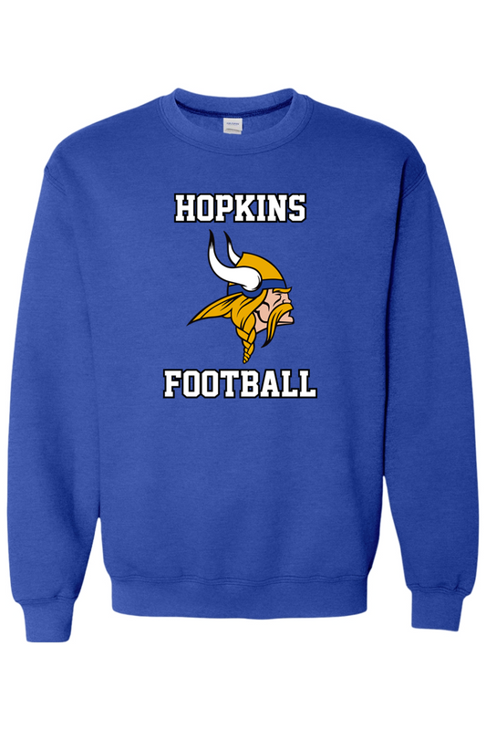 Hopkins Football DTF Heavy Blend Crewneck Sweatshirt