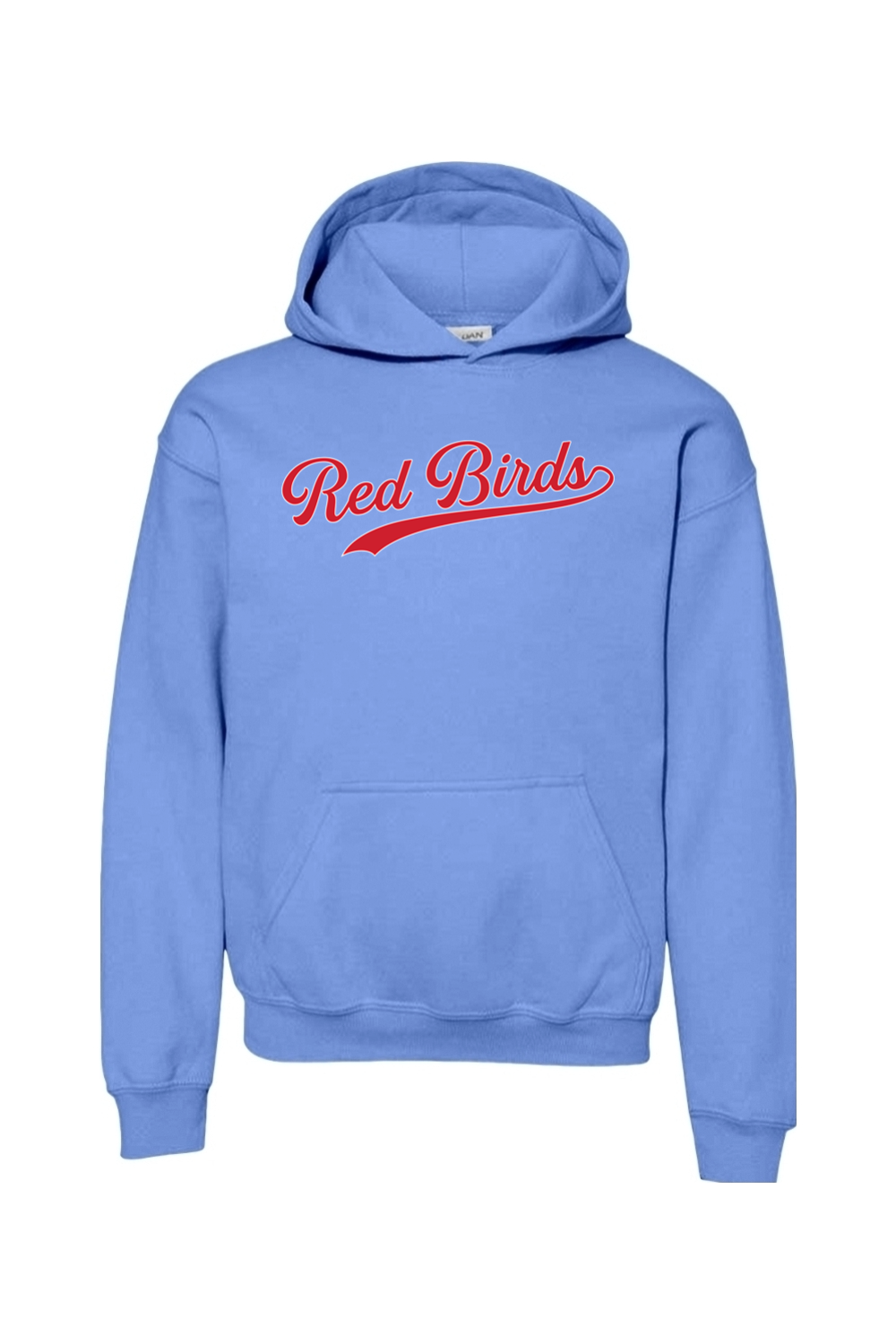 Marion Redbirds Baseball DTF Youth Heavy Blend Hooded Sweatshirt