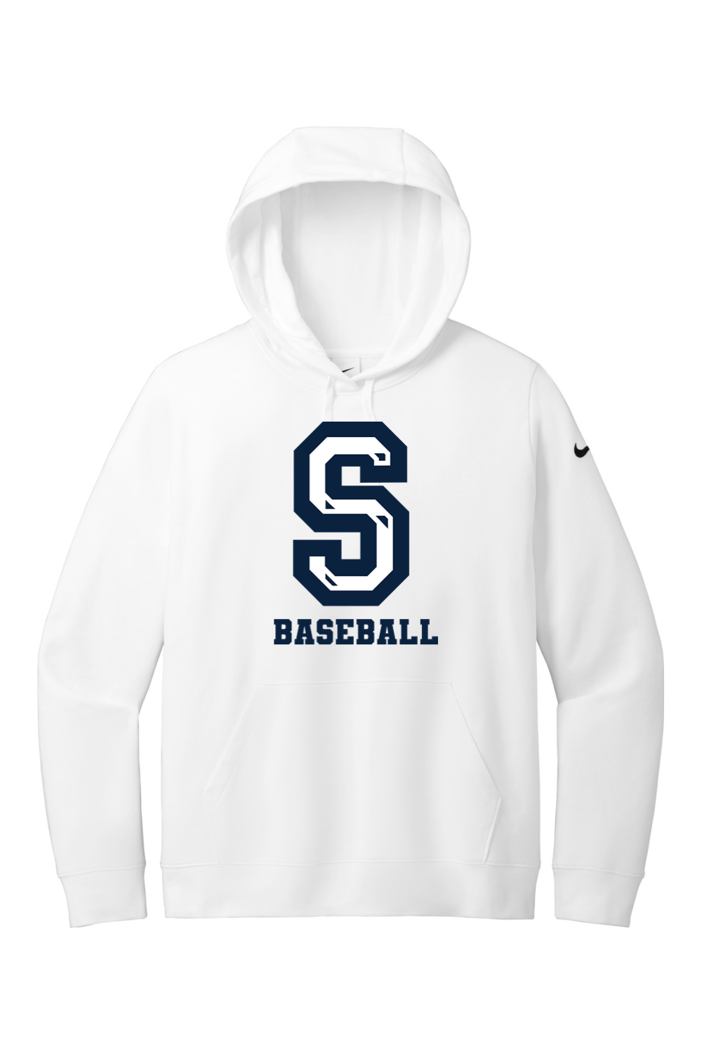 Sluggers Baseball DTF Nike Ladies Club Fleece Sleeve Swoosh Pullover Hoodie
