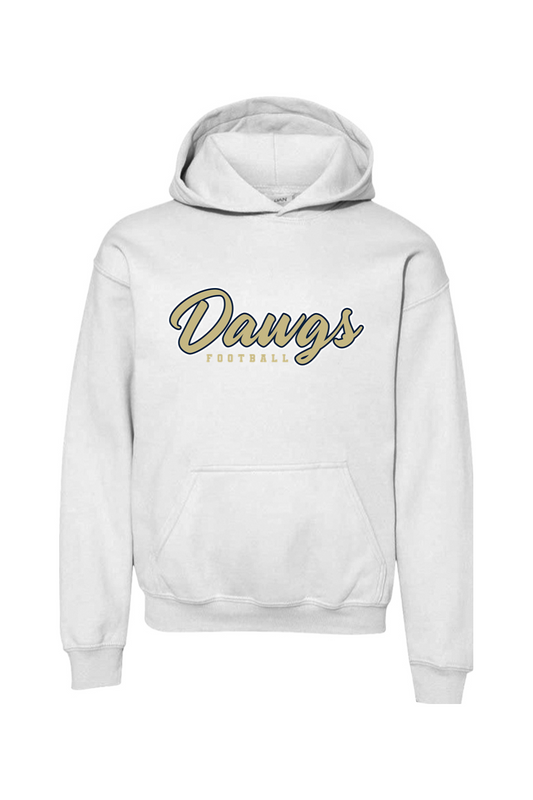 Otsego Football Vegas Logo Youth Heavy Blend Hooded Sweatshirt