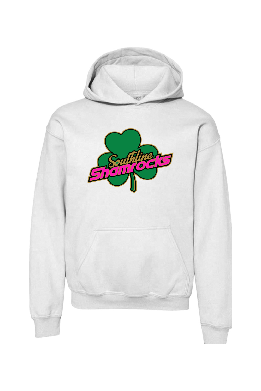 Shamrocks Softball Youth Heavy Blend Hooded Sweatshirt