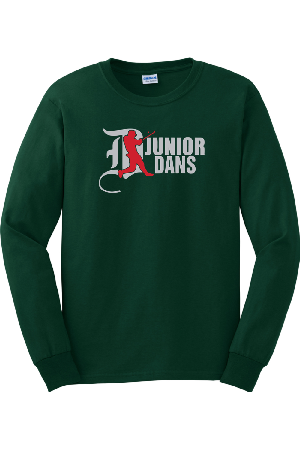 Junior Dans Baseball Ultra Cotton Cotton Long Sleeve T-Shirt