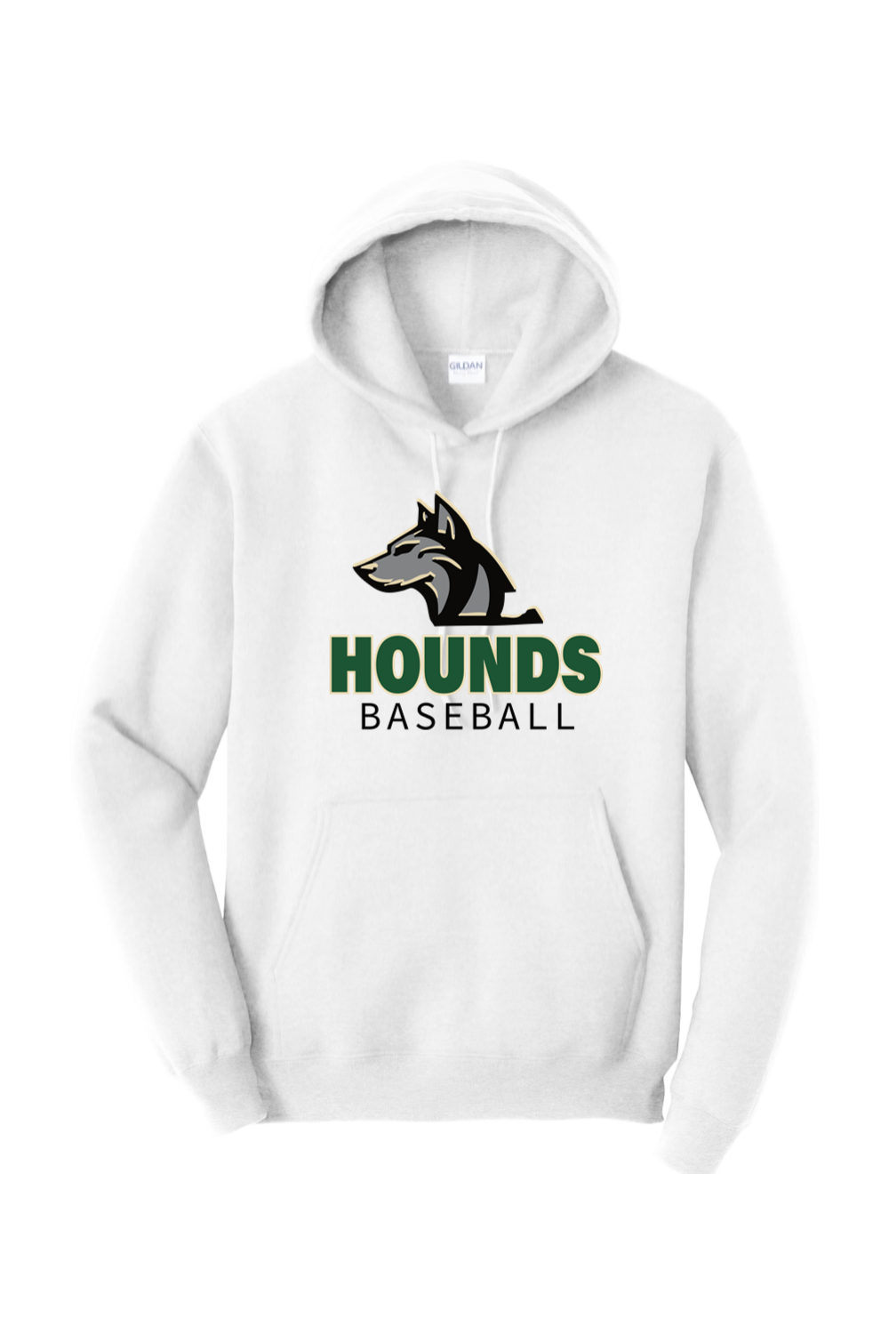 Hounds Baseball Heavy Blend Hooded Sweatshirt