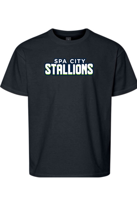 Spa City Stallions DTF Youth Softstyle T-Shirt
