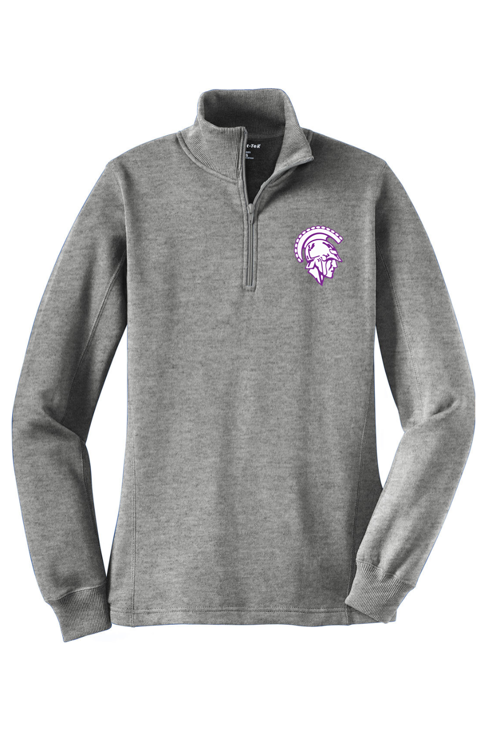 Spartans Football DTF Ladies 1/4-Zip Sweatshirt