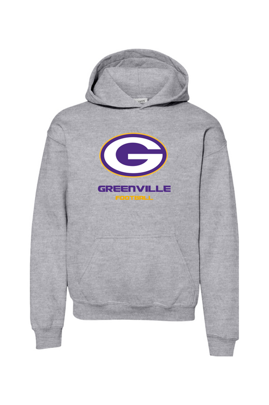 Greenville Football Youth Heavy Blend Hooded Sweatshirt