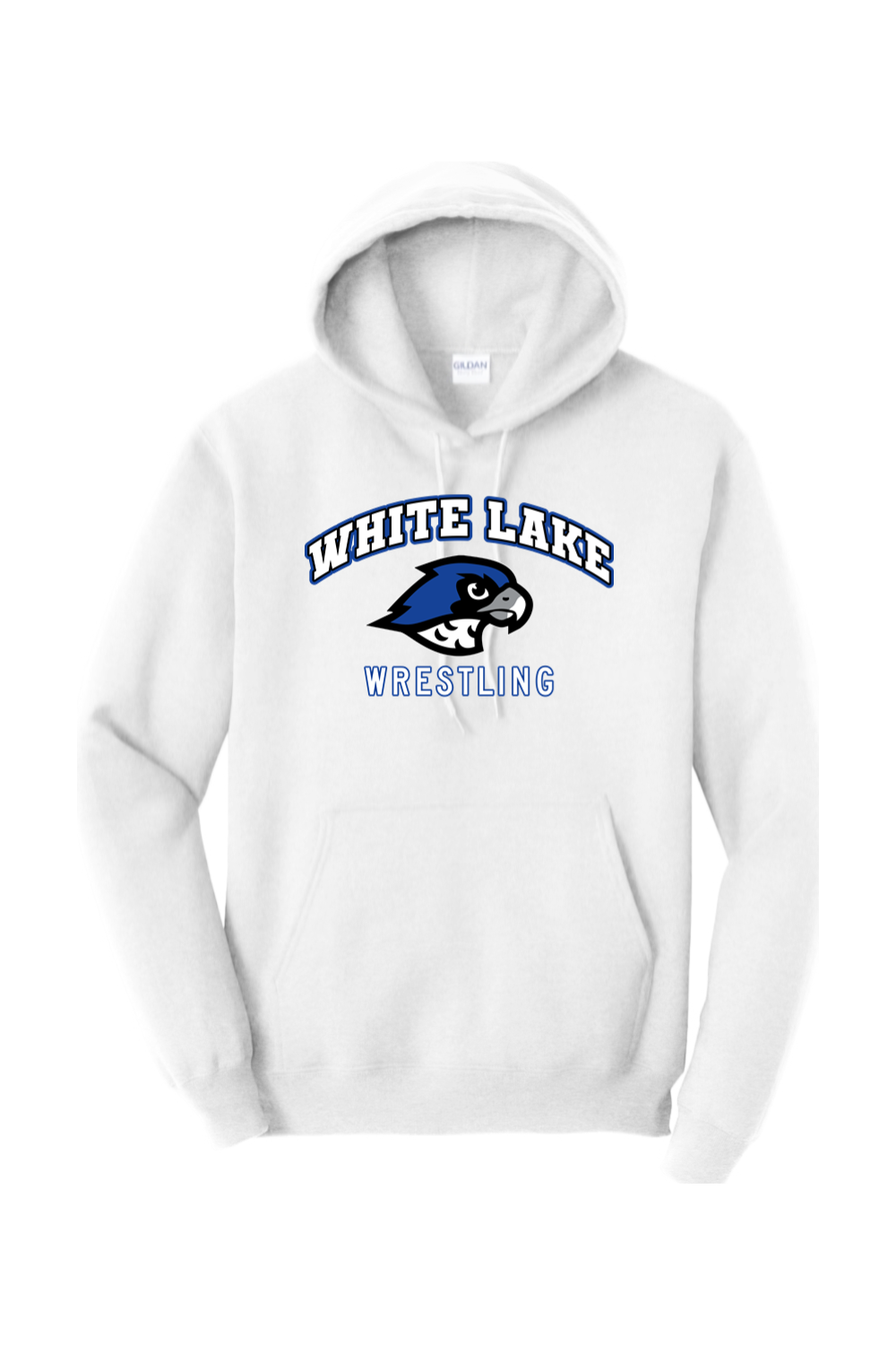 White Lake MS Wrestling Heavy Blend Hooded Sweatshirt