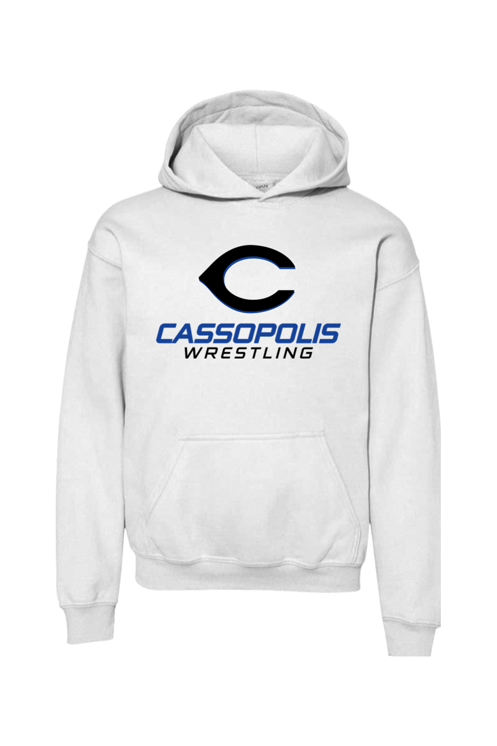 Cassopolis Wrestling DTF Youth Heavy Blend Hooded Sweatshirt
