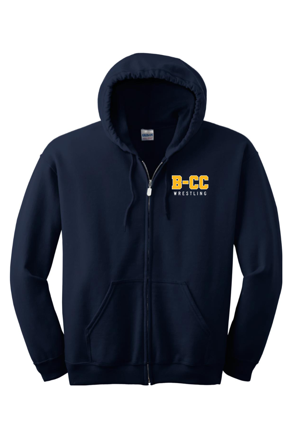 B-CC Wrestling DTF Heavy Blend Full-Zip Hooded Sweatshirt