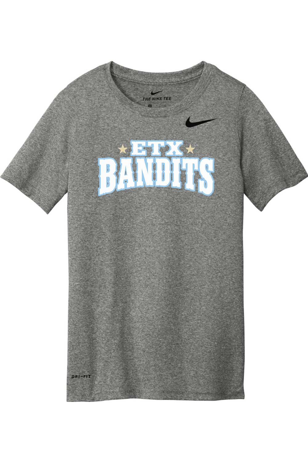 ETX Bandits Baseball DTF Nike Youth Team rLegend Tee