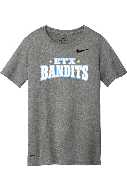 ETX Bandits Baseball DTF Nike Youth Team rLegend Tee
