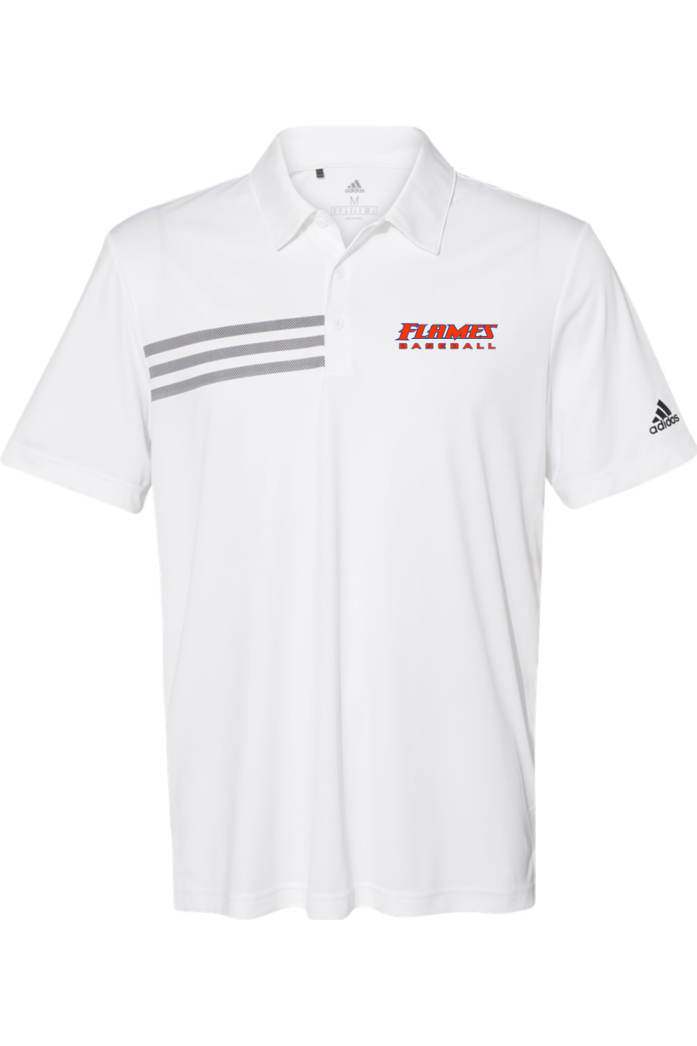 Flames MI Baseball DTF Adidas 3-Stripes Chest Sport Shirt
