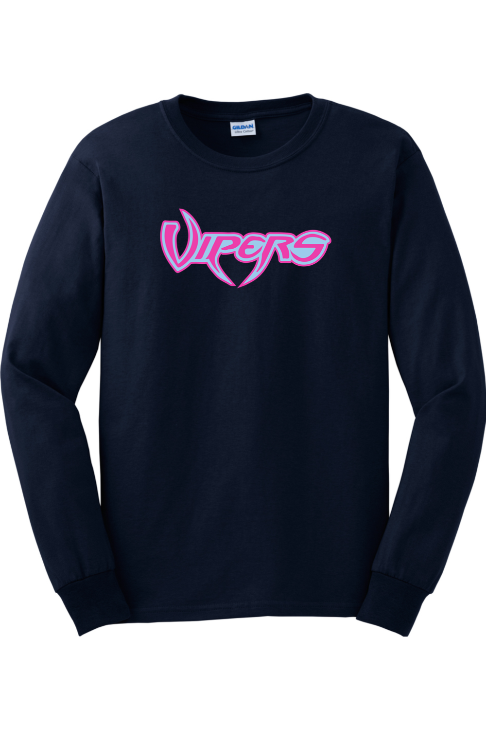 Greencastle Vipers Ultra Cotton Cotton Long Sleeve T-Shirt