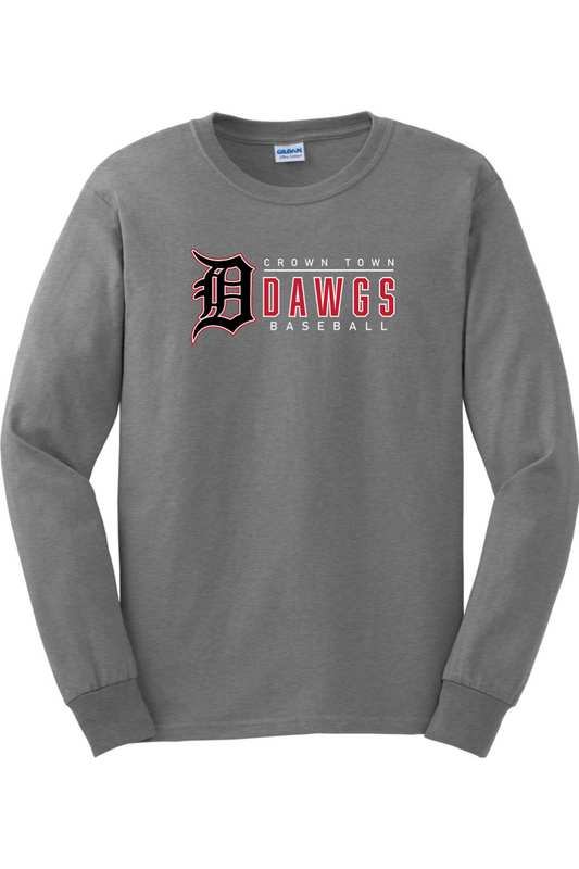 Crown Town Dawgs Ultra Cotton Long Sleeve T-Shirt