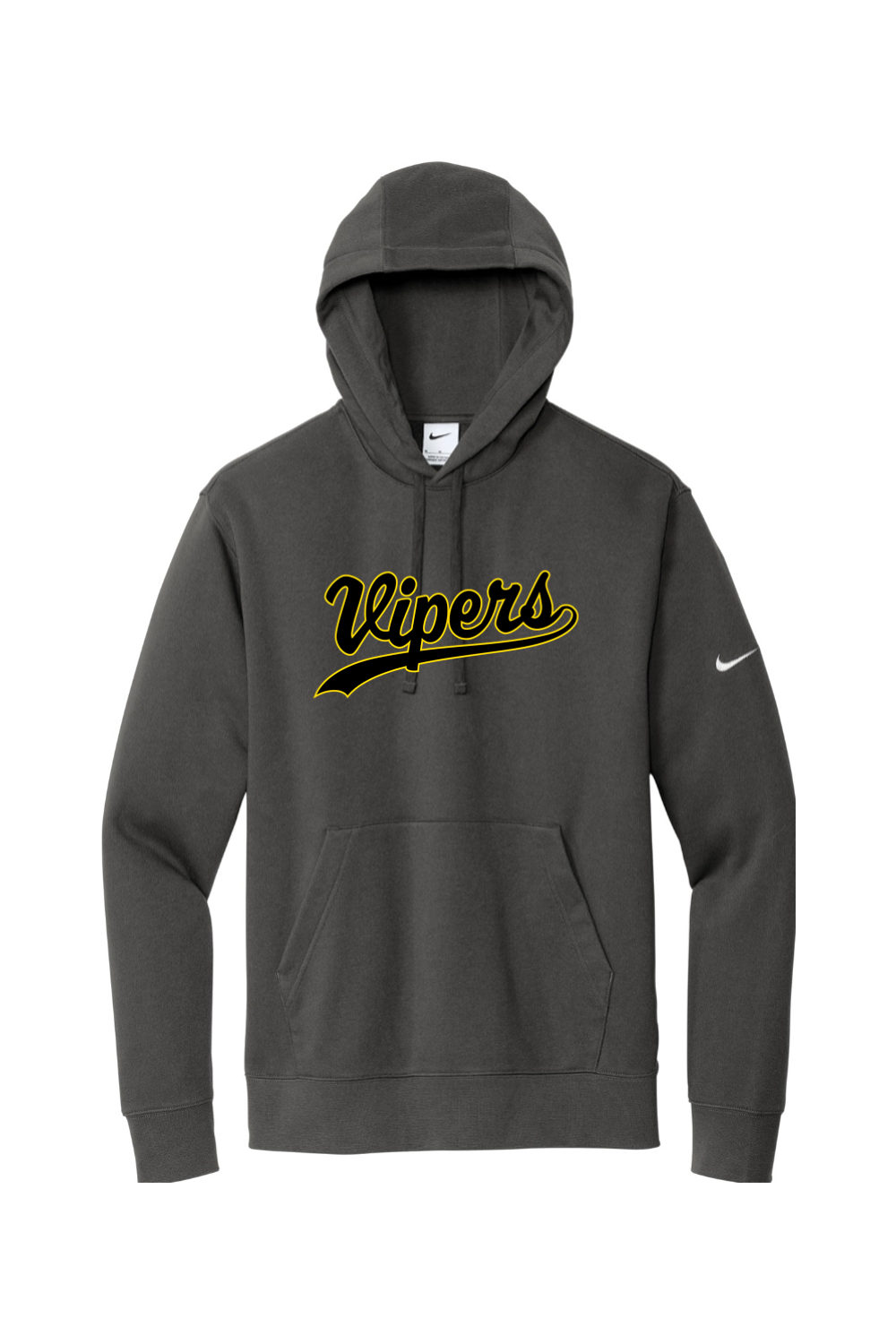 Scottsdale Vipers Baseball Nike Club Fleece Sleeve Swoosh Pullover Hoodie