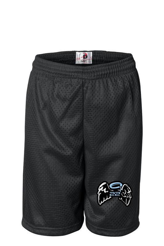 Hooligans Baseball Youth Pro Mesh 6" Shorts