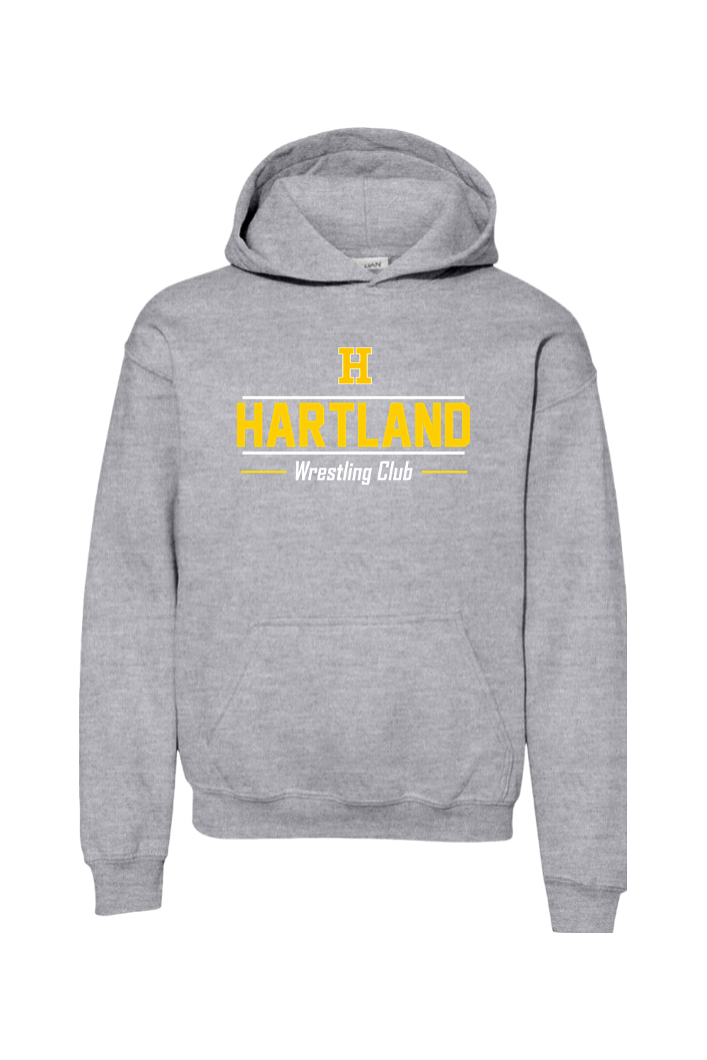 Hartland Wrestling Club DTF Youth Heavy Blend Hooded Sweatshirt
