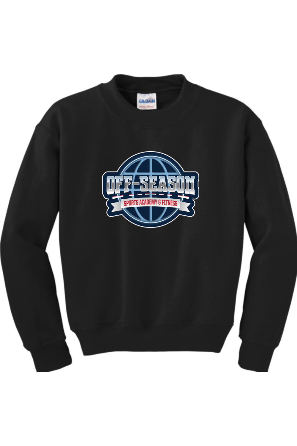 Sports Academy Softball Youth Heavy Blend Crewneck Sweatshirt