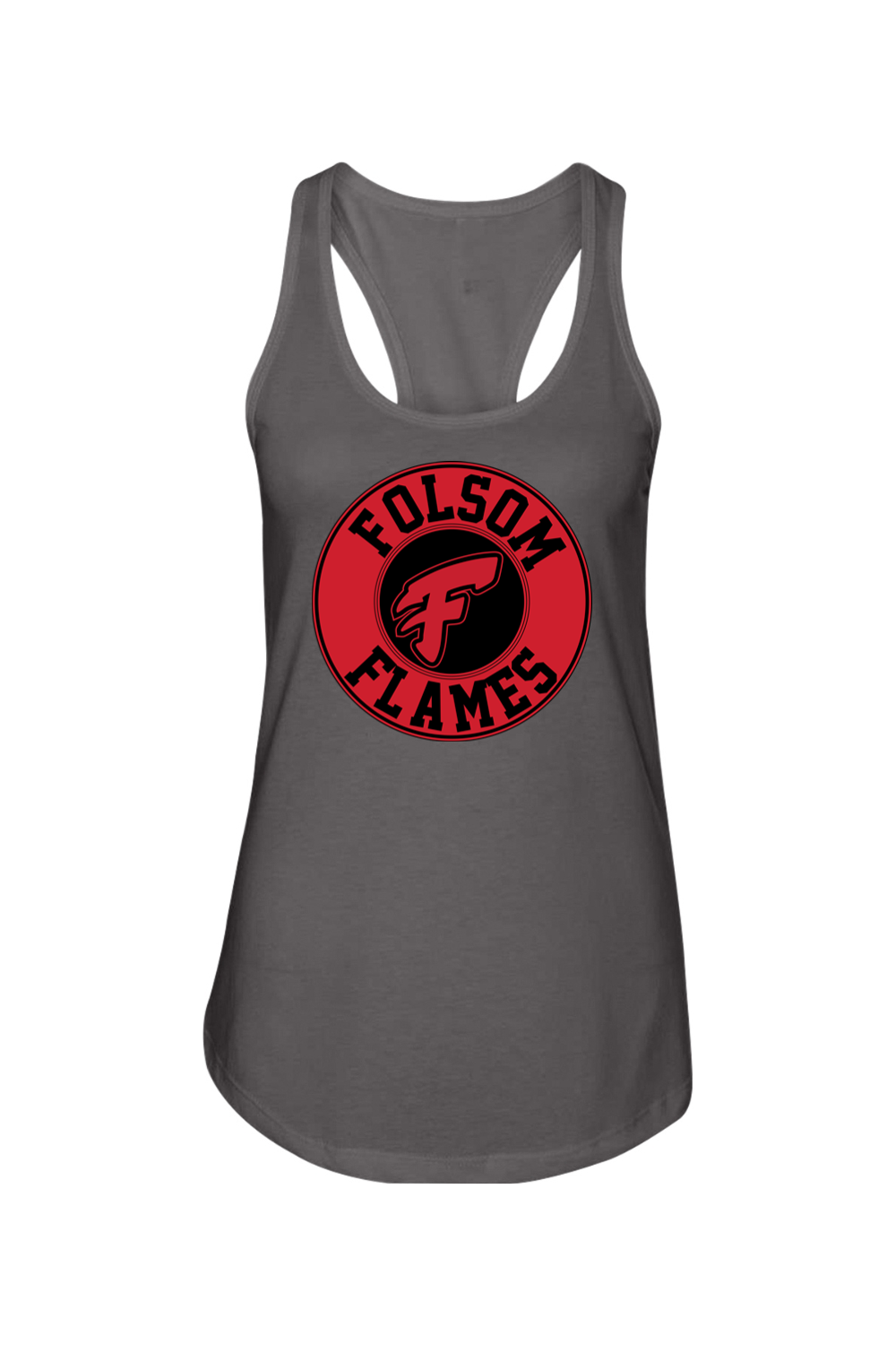 Folsom Flames Ladies Racerback Tank
