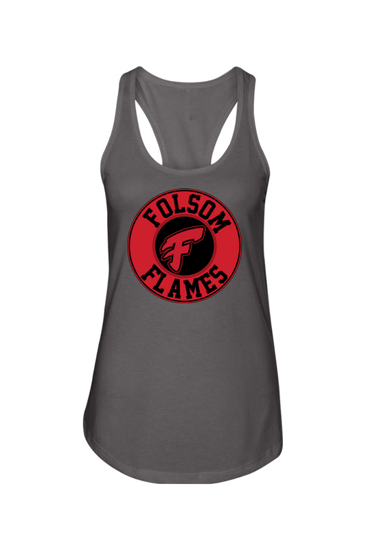 Folsom Flames Ladies Racerback Tank