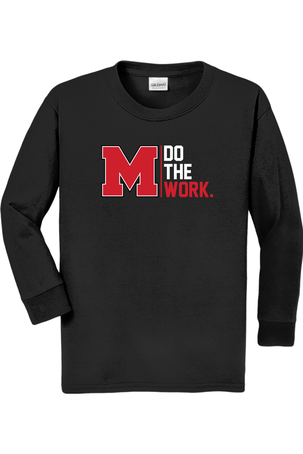 Marshall Redhawks Wrestling DTF Youth Heavy Cotton Long Sleeve T-Shirt