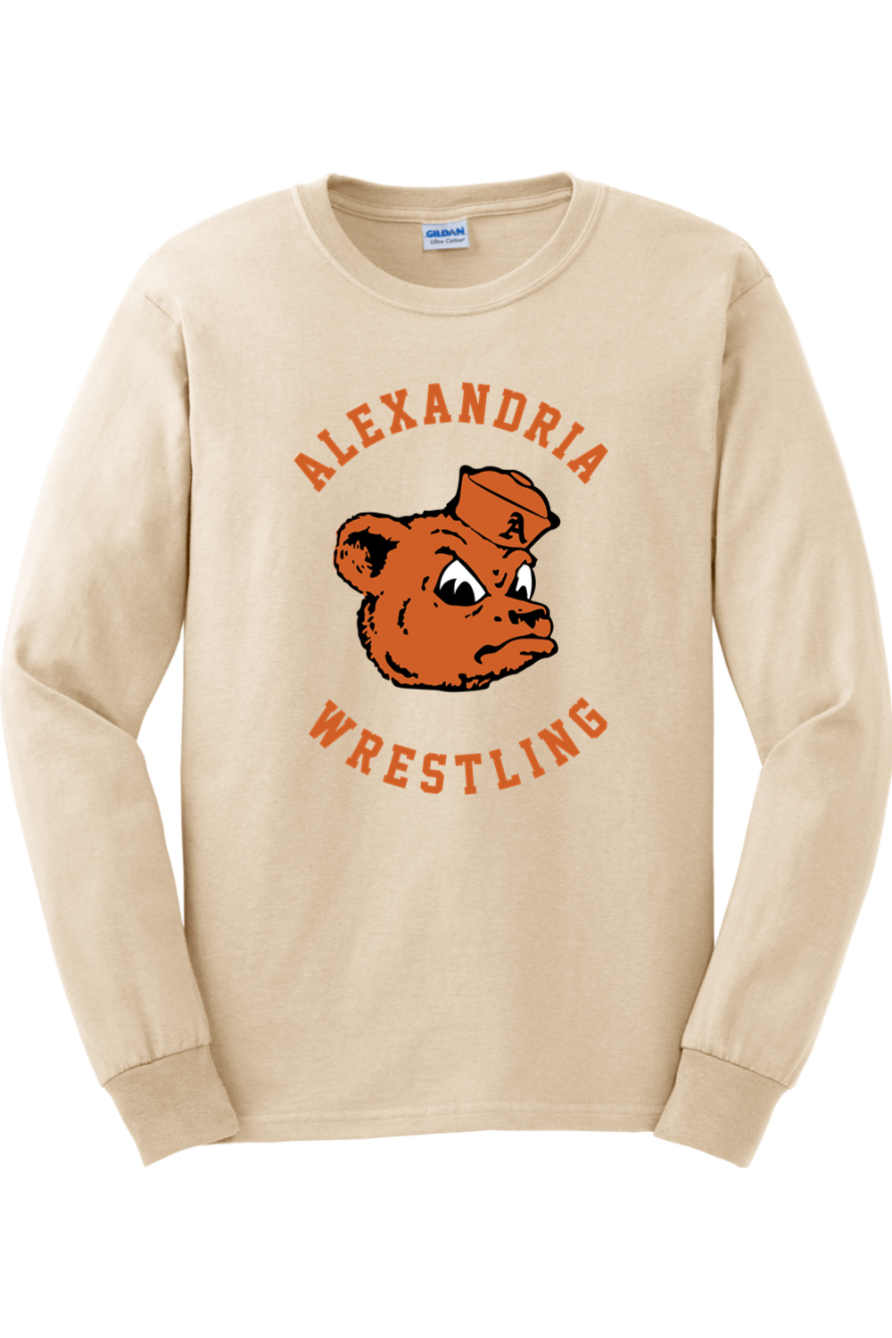 Alexandria Wrestling Ultra Cotton Cotton Long Sleeve T-Shirt