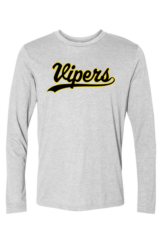 Scottsdale Vipers Baseball Triblend Long Sleeve Crew
