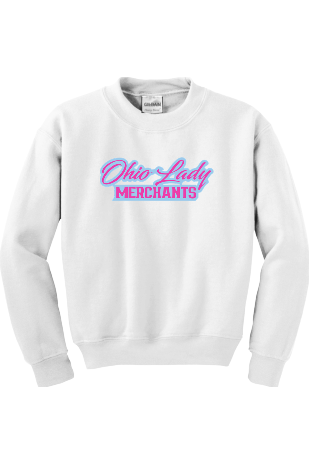 Ohio Lady Merchants Youth Heavy Blend Crewneck Sweatshirt
